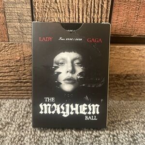 Lady Gaga The Mayhem Ball 2026 Official Playing Cards Japan Tour Merch Like New!
